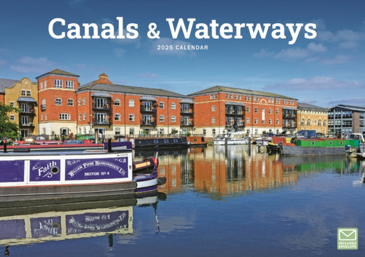 Canals & Waterways A4 Calendar 2025-9781529839906