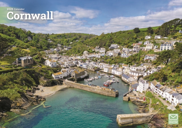 Cornwall A4  Calendar 2025-9781529839937