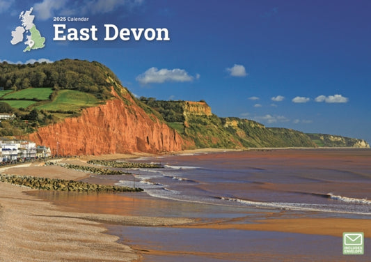 East Devon A4 Calendar 2025-9781529840001