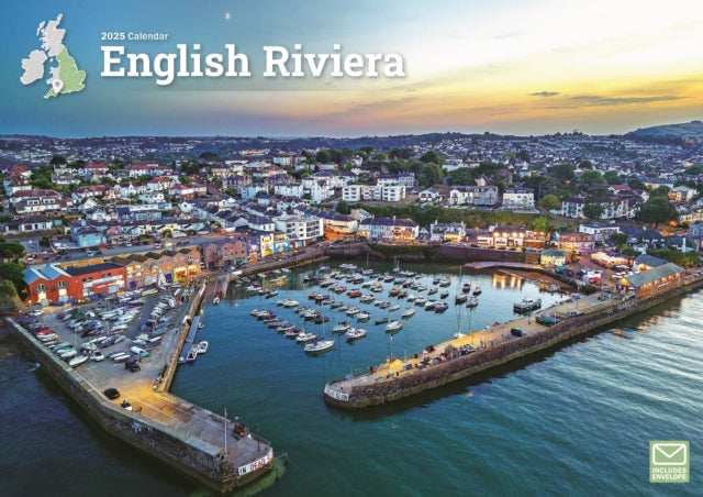 English Riviera A4 Calendar 2025-9781529840025