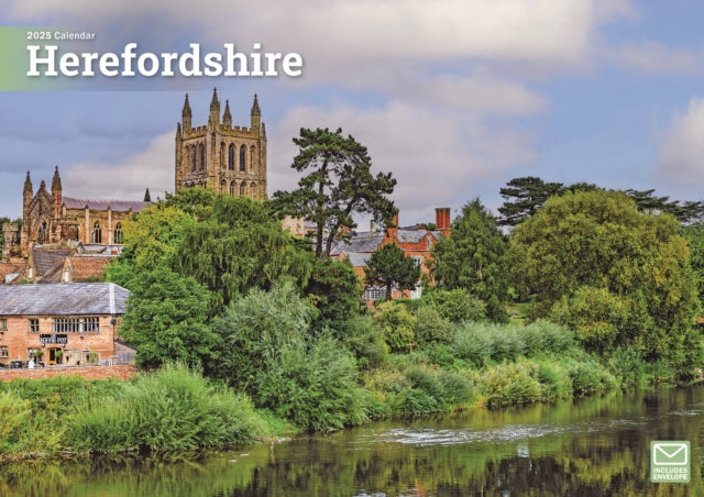 Herefordshire A4 Calendar 2025-9781529840087