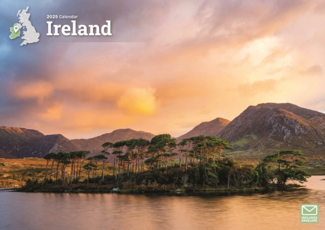 Ireland Eire A4 Calendar 2025-9781529840094