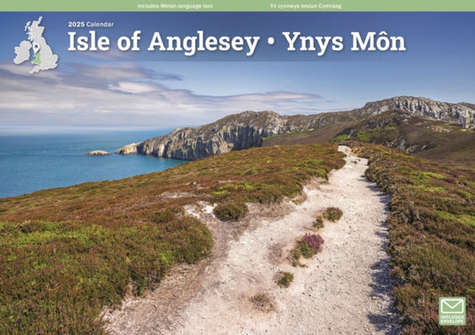 Isle of Anglesey A4 Calendar 2025-9781529840100