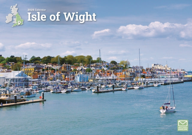 Isle of Wight A4 Calendar 2025-9781529840117