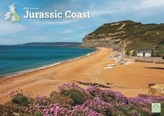 Jurassic Coast A4 Calendar 2025-9781529840131