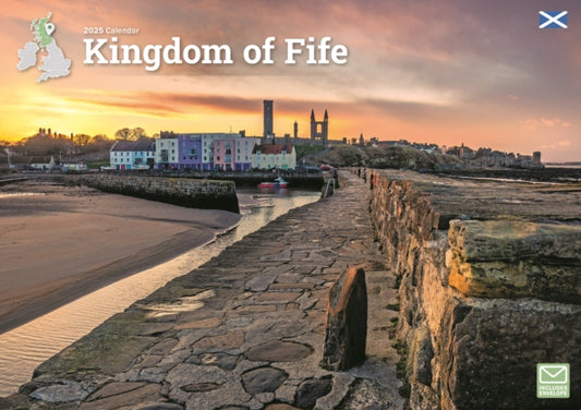 Kingdom of Fife A4 Calendar 2025-9781529840155