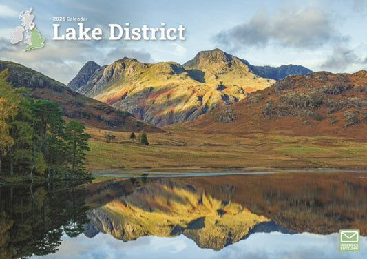 Lake District A4 Calendar 2025-9781529840162