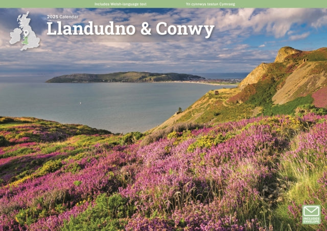 Llandudno and Conwy A4 Calendar 2025-9781529840230