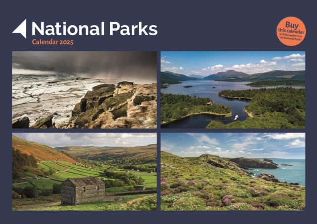 National Parks A4 Calendar 2025-9781529840261