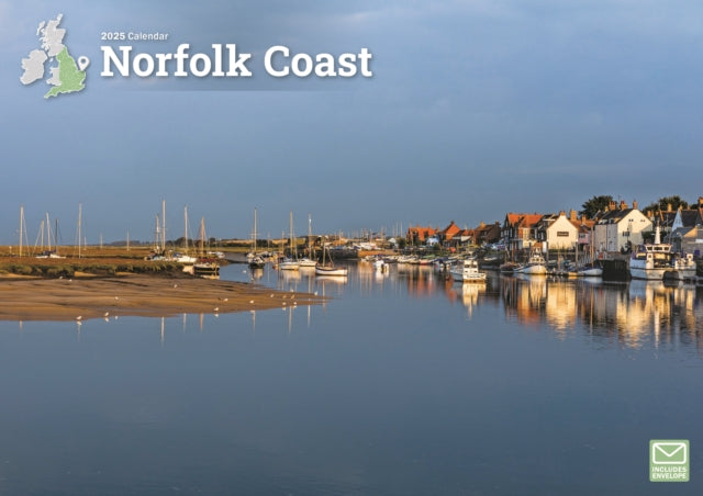 Norfolk Coast A4 Calendar 2025-9781529840292