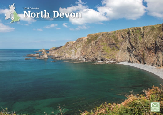 North Devon A4 Calendar 2025-9781529840315