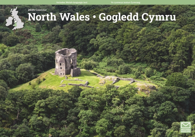 North Wales A4  Calendar 2025-9781529840339