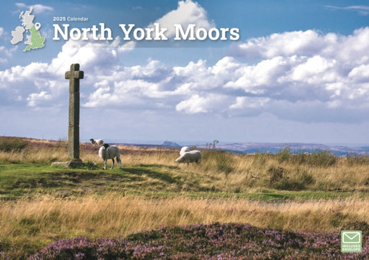 North York Moors A4 Calendar 2025-9781529840353