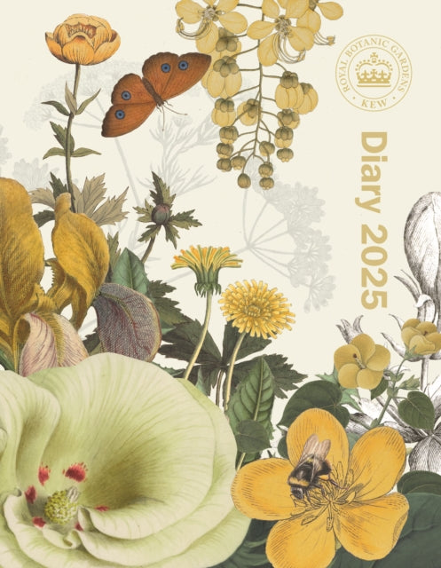 Royal Botanic Gardens Kew Deluxe A5 Diary 2025-9781529841640