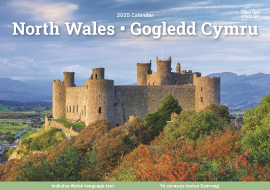 North Wales A5 Calendar 2025-9781529842456