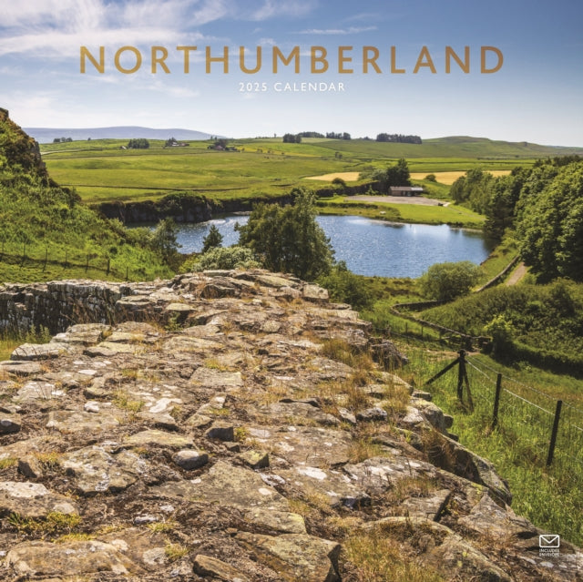 Northumberland Square Wall Calendar 2025-9781529842487