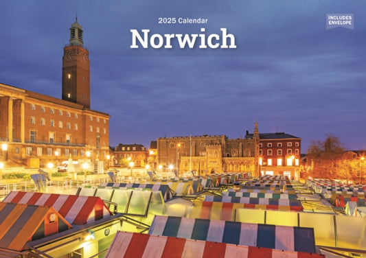 Norwich A5 Calendar 2025-9781529842494