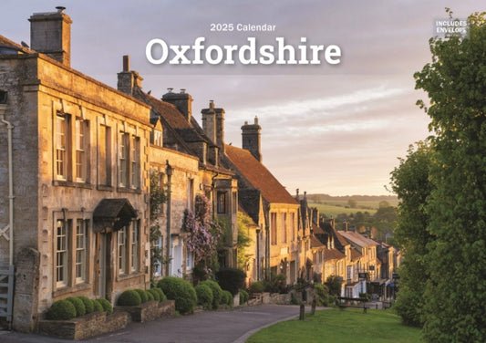 Oxfordshire A5 Calendar 2025-9781529842555