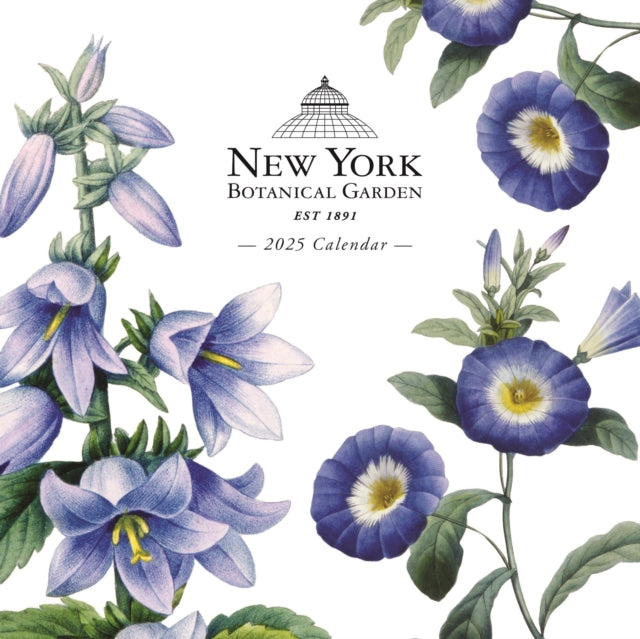 New York Botanical Gardens Square Mini Sunday Start Calendar 2025-9781529843576