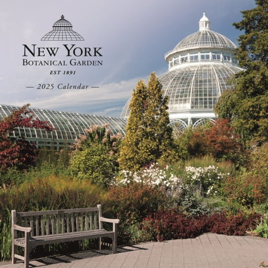 New York Botanical Gardens Photographic Square Wall Sunday Start Calendar 2025-9781529843583