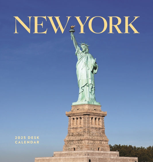 New York Easel Desk Calendar 2025-9781529843590