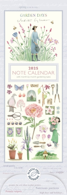 Garden Days Slim Calendar 2025-9781529843699