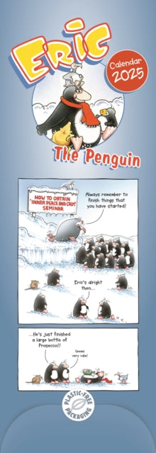 Eric the Penguin Slim Calendar 2025-9781529843842