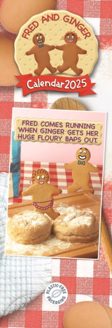 Fred & Ginger Slim Calendar 2025-9781529843859