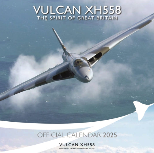 Vulcan XH558 Square Wall Calendar 2025-9781529844122