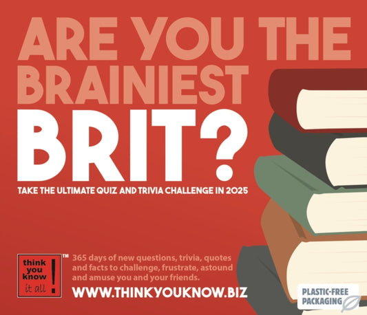 Are you the Brainiest Brit Box Calendar 2025-9781529844184