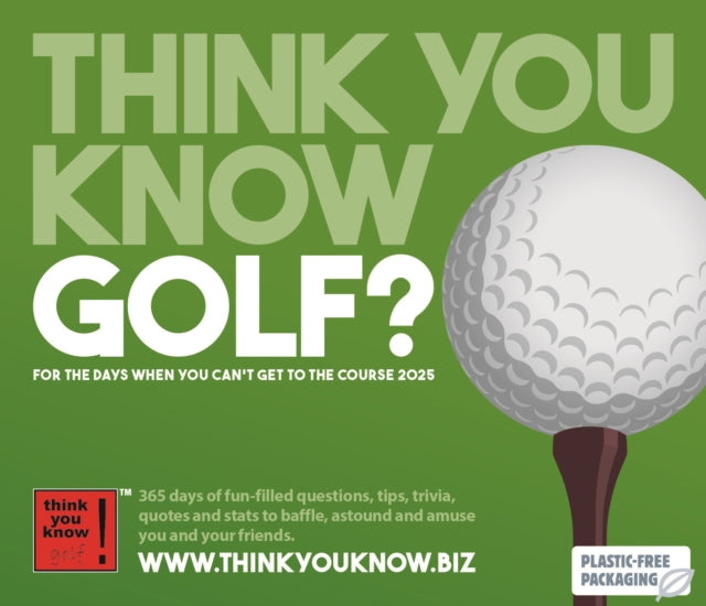 Think You Know Golf Box Calendar 2025-9781529844214