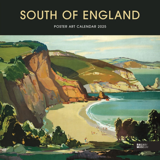 South of England Poster Art National Railway Museum Wiro Wall Calendar 2025-9781529844313