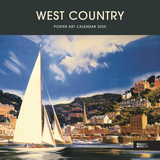 West Country Poster Art National Railway Museum Wiro Wall Calendar 2025-9781529844351