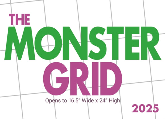 Monster Grid Deluxe Calendar 2025-9781529844405