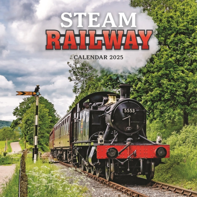 Steam Railway Square Wall Calendar 2025-9781529845372