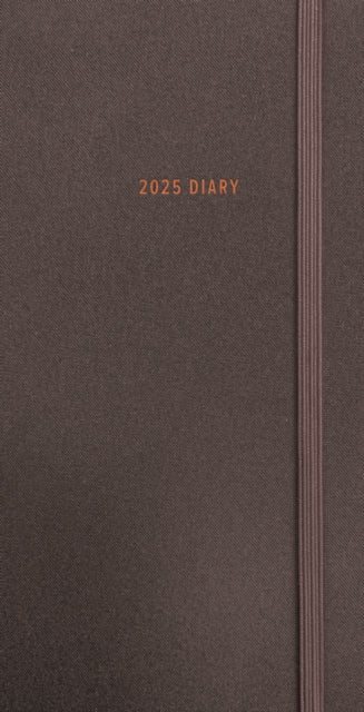 Charcoal Deluxe Slim Diary 2025-9781529845839