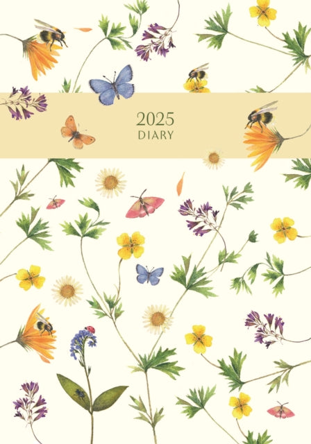 Floral A5 Diary 2025-9781529846430