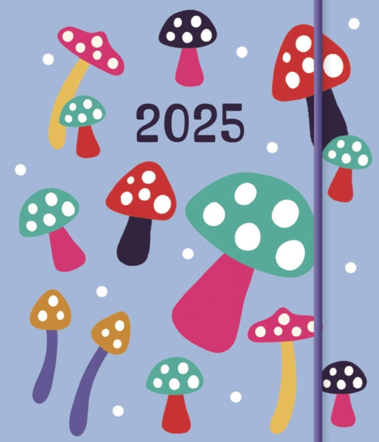 Mushrooms Square Pocket Diary 2025-9781529846447