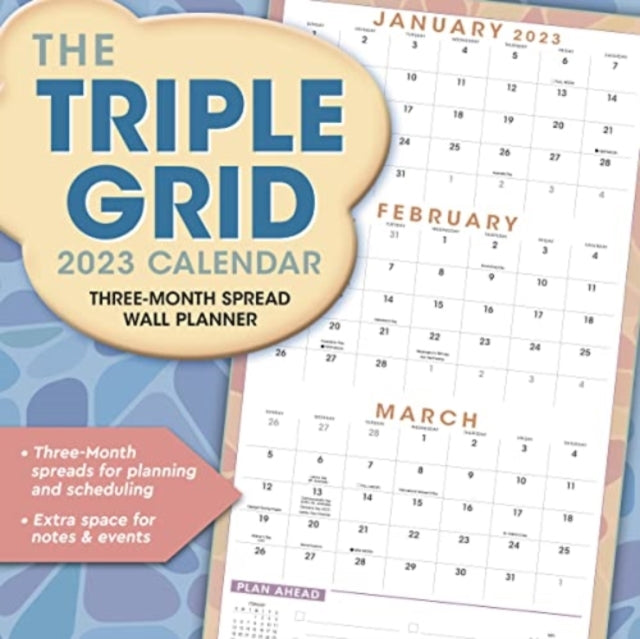 TRIPLE GRID CALENDAR THE-9781531916541