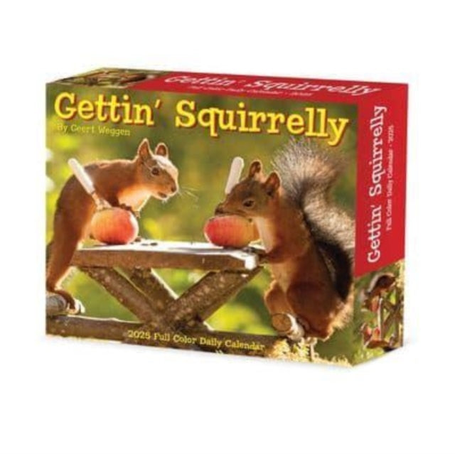 Gettin' Squirrelly 2025 6.2 X 5.4 Box Calendar-9781549240850