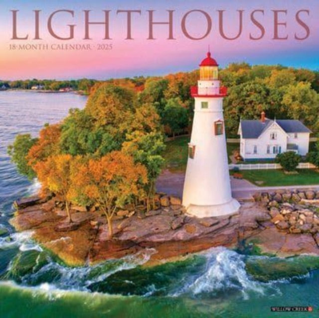 Lighthouses 2025 12 X 12 Wall Calendar-9781549243738