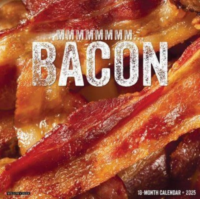 MMMMMMMM... Bacon 2025 12 X 12 Wall Calendar-9781549243950