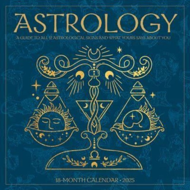 Astrology 2025 12 X 12 Wall Calendar-9781549246340