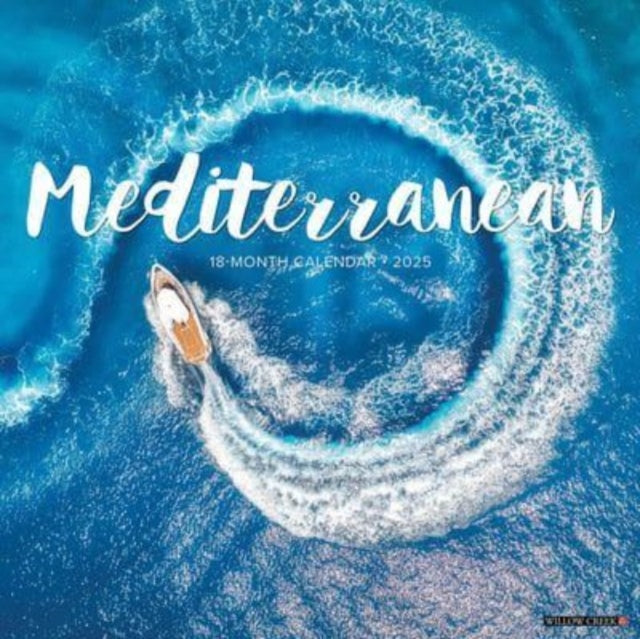 Mediterranean 2025 12 X 12 Wall Calendar-9781549246487