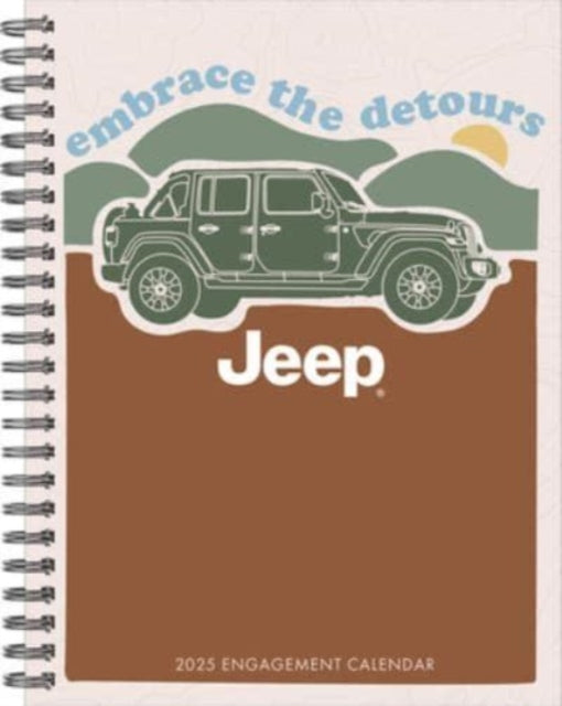 Jeep 2025 6.5 X 8.5 Engagement Calendar-9781549247279