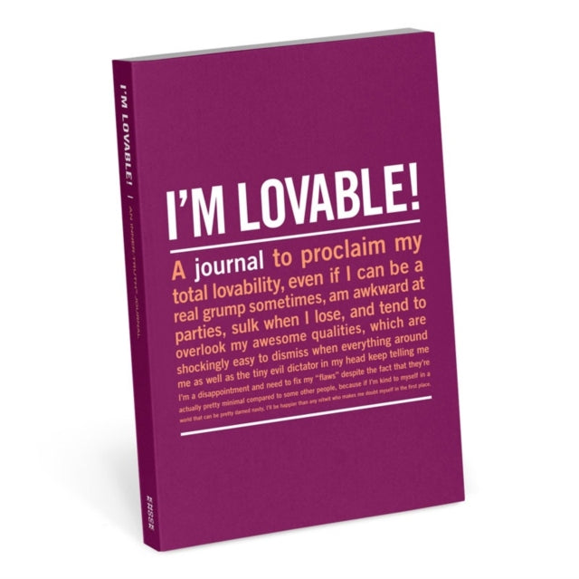 Knock Knock I`m Lovable Mini Inner Truth Journal-9781601069924