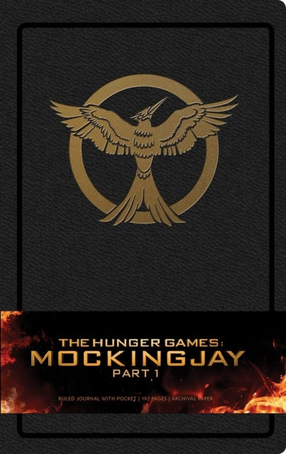 Hunger Games: Mockingjay Part 1 Hardcover Ruled Journal-9781608874972