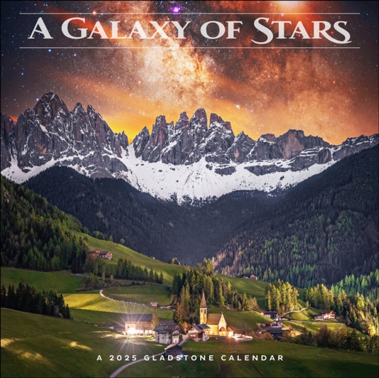 Galaxy of Stars Square Wall Calendar 2025-9781612235486