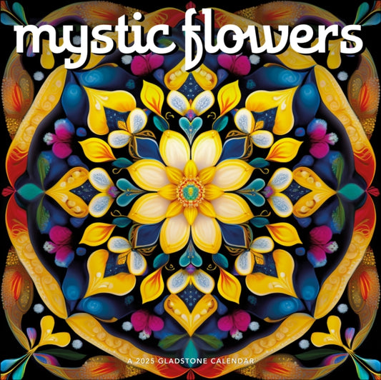 Mystic Flowers Square Wall Calendar 2025-9781612235776