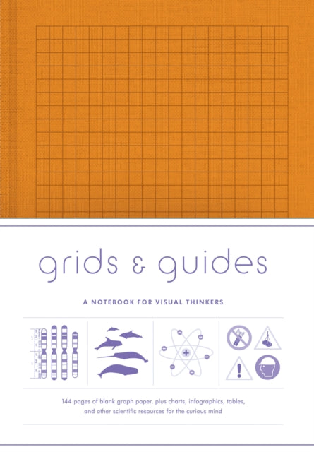 Grids & Guides Orange : A Notebook for Visual Thinkers-9781616899875